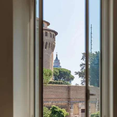Vatican Pertusa Luxury 6 Rooms And Living King Apartment Vatican View Rzym